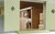 Kids Globe Horses Pferdestall aus Holz 62x43x22cm 1:32 rosa in Schachtel