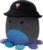 SQUISHMALLOWS Chobotnica s klobúkom - Yoko, 13 cm