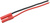 Konektor pozlátený 4.0mm samica s káblom 14AWG 10cm