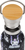 BAAGL Termofľaša s bambusovým viečkom Kuromi Fortune Dream, 500 ml