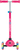 Globber detská trojkolesová kolobežka - Primo Lights V2 - Svietiace Kolieska - Fuchsia