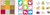Puzzle con animali, forme-colore