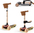 KINDERKRAFT Romobil i guralica 2u1 Raket Up Beige