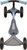 Globber odrážadlo 3v1 Deluxe - Learning Bike 3in1 Deluxe - Ash Blue