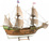AMATI Mayflower anglická galeóna 1620 1:60 kit