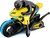 Maisto RC - Motocykel Cyklone, žltý, 2,4 GHZ