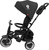 QPLAY Trojkolka Rito eva plus Black, vek 10-72 mesiacov