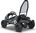 Benzínová bugina pre deti Beneo Motors BUGGY RSX čierna - 98cm3