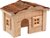 Domček Small Animals drevený jednoposchodový 20,5x14,5x12cm