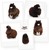 INKARI Plyšová hračka Alpaca Small Cacao 23cm