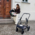 KINDERKRAFT Autositz Mink Pro 2 i-size (0-13 kg) und Basis Mink FX 2 Schwarz