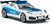 SIKU Blister - policajný Chevrolet Corvette ZR1