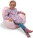 Plush Friends fotoliu scoică plușat 52 cm