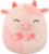 SQUISHMALLOWS Pfirsichkuh - Lilaz, 13 cm