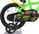 Dino Bikes - Otroško kolo 14" Mutant Ninja Turtles