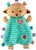 Hračka Dog Fantasy Cuddle Ovečka tyrkysová 29cm