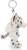 NICI GREEN Portachiavi Leopardo delle nevi Eleni Snowbell, 10 cm