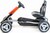 Detská šliapacia motokára Go-kart Baby Mix Speedy červená