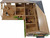 Kids Globe Farming Pferdestall aus Holz 68x77x27cm 1:24 in Schachtel