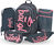 BAAGL SET 5 Core Logo rosa: Rucksack, Federmäppchen, Beutel, Gürteltasche, Laptop-Hülle GRS