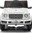Elektrické autíčko Mercedes G500 12V, biele, 2,4 GHz diaľkové ovládanie, USB / SD Vstup, o