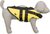 Life Vest giubbotto di salvataggio per cane M 45 cm: 45-72 cm, fino a 30kg giallo/nero