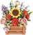 RoboTime 3D rompecabezas de madera Maceta con flores