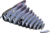 EUGY Arowana srebrna 3D kartonska sestavljanka