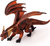 Mojo Ein Feuerdrache mit beweglichem Kiefer