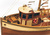 OCCRE Palamos rybárska loď 1:45 kit