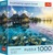 Trefl Puzzle 1000 USA Collection: Atemberaubender Sonnenuntergang in der Lagune