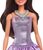 Mattel Barbie modelka Fialové šaty s balónovou sukňou