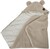 EKO Fußsack für Autositz buclé mit Baumwolle Light Beige 110x100cm