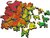 Trefl Dřevěné puzzle 501 - Duhové motýly