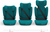 KINDERKRAFT Autosedačka i-Spark 2 Plus i-Size (100-150 cm) Green