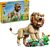LEGO® Creator 3 en 1 31386 Animaux sauvages : Lion majestueux