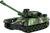 Carro armato RC 2,4GHz con pacco ricaricabile con luce con suono 37x18x16cm