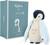 Kaloo Complices Kinder-Nachtlicht Plüsch-Pinguin blau 20 cm