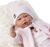 Guca 10219 LUCIA – realistische Babypuppe mit Geräuschen und weichem Stoffkörper – 46 cm