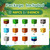 Stavebnice Magnet Cube Zone - Classic Forest 48 dielov