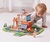 2Kids Toys Stație de pompieri din lemn 2 în 1