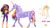 Unicorn Academy Svetelný jednorožec WildStar a Sophia 24 cm