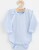 Dojčenské body celorozopínacie New Baby Classic II modré 56 (0-3m)