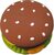 Hračka DF Latex hamburger so zvukom 8cm