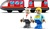2Kids Toys Tren urban electric roșu