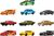 Mattel Hot Wheels 25JCT92 Fast &amp; Furious Gyorsan és dühösen Kisautók 10-csomag