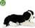 Peluche border collie sdraiato 45 cm ECO-FRIENDLY