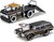 Maisto - Muscle Transports - 1966 Chevrolet C60 Flatbed 1970 Oldsmobile Vista Cruiser, 1:6