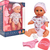 Dolls World - Bábätko Baby Boohoo 38 cm pije, ciká a plače + príslušenstvo