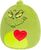 Squishmallows Fuzz-A-Mallows Grinch Grinch so srdiečkom